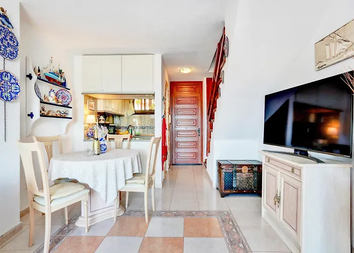 Amazing Sea Views Duplex 2 Bedrooms Parque Santiago Casa Nicole شقة أرونا